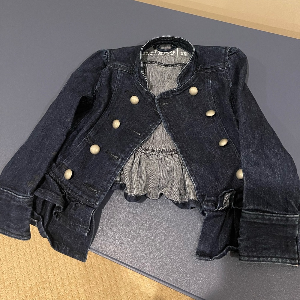GAP 1969 XS Denim Jean Band Jacket